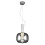 Opviq Lámpara de Araña Cromada con LED de 4W
